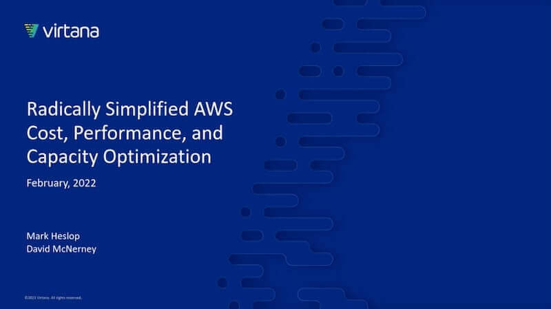 Radically Simplified AWS Cost