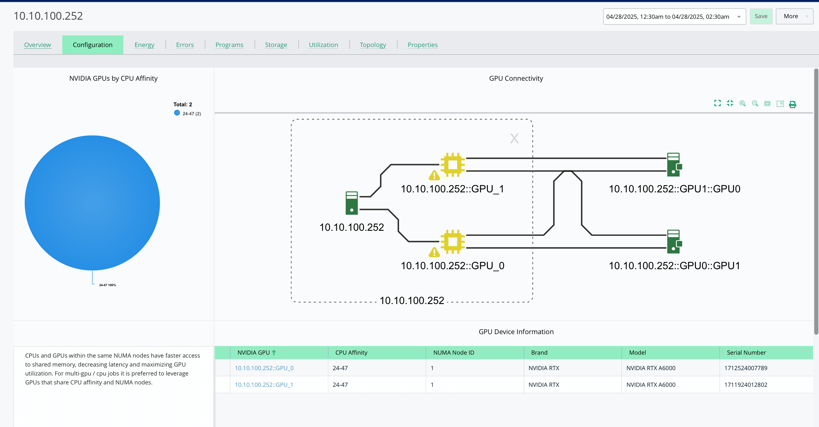 Host Configuration