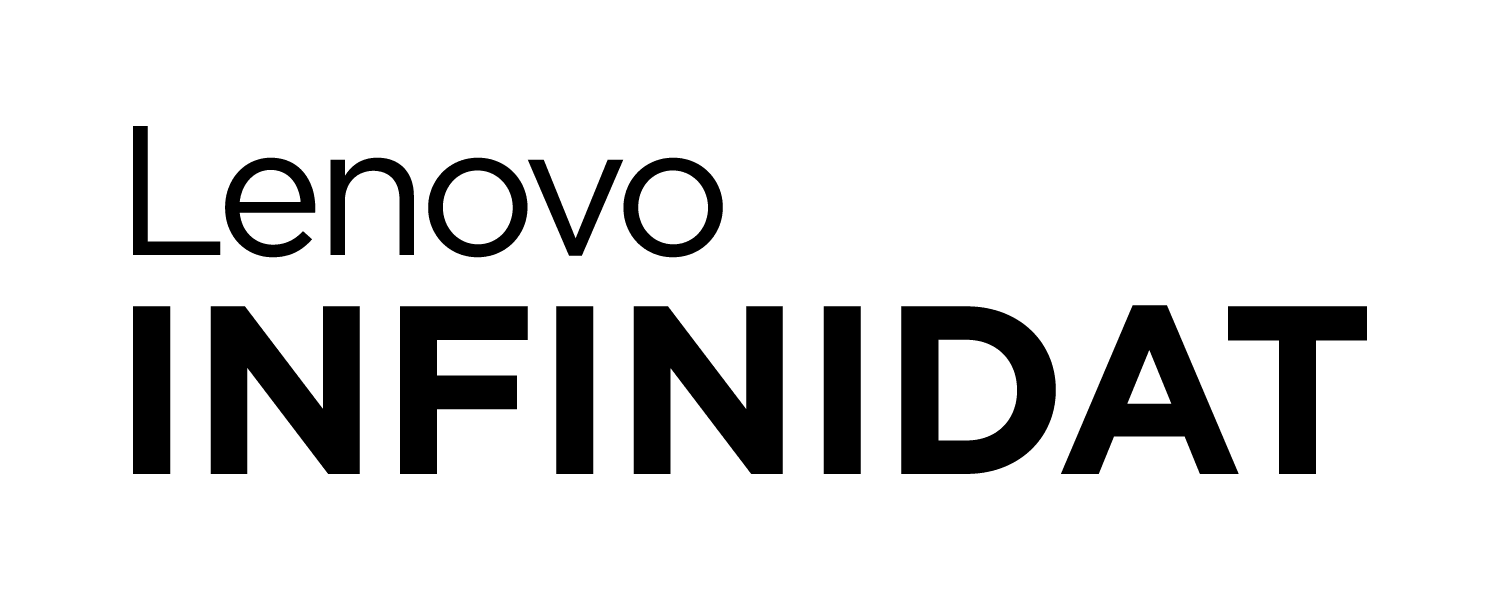 Lenovo+Infinidat SubbrandWordmark_Black Logo
